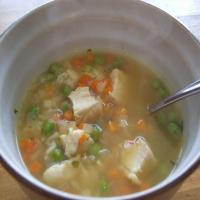 Chicken Lemon Soup W/Rice and Vegetables image