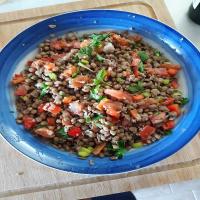 Greek Lentil Salad, My Way image