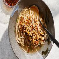 Soba Noodles With Ginger Broth and Crunchy Ginger_image