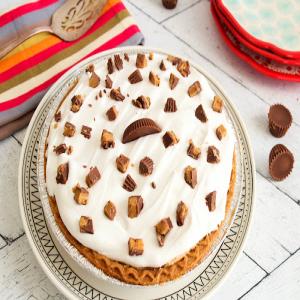 Fudge Brownie Peanut Butter Pie image