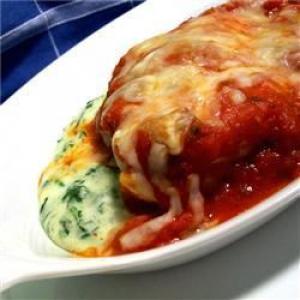 Ricotta and Spinach Stuffed Chicken Breasts image
