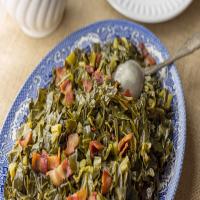Collard Greens with Red Onions and Bacon_image