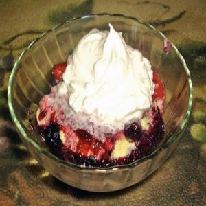 Frozen Blueberry & Strawberry Cobbler_image