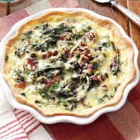 Spring Greens Quiche image