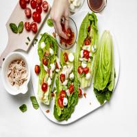 Chicken Caprese Wedge Salad with Bacon image