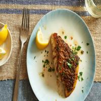 Pan-Roasted Fish Fillets With Herb Butter image