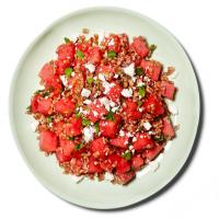 Farro and Watermelon Salad image