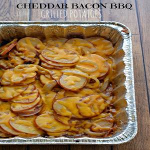 Cheddar Bacon BBQ Grilled Potatoes Recipe_image