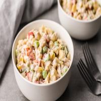 Simple Tuna Macaroni Salad_image