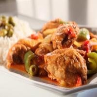 Spanish Chicken with Spicy Lemon Rice image