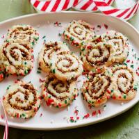 Cherry Pistachio Pinwheel Cookies image