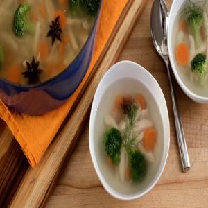 Flu Fighter Chicken Soup With Garlic and Star Anise_image