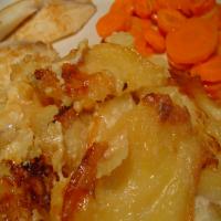 Potato Gratin with Caramelized Onions_image