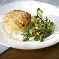 Double-baked cheddar soufflés_image
