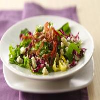Greens with Prosciutto, Gorgonzola and Pepperoncini image