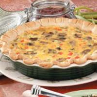 Quiche with Mushrooms_image