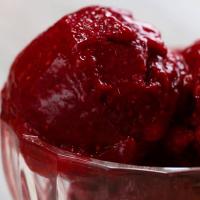 Raspberry Sorbet Recipe by Tasty_image