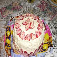Lisa's White Chocolate Strawberry Mousse Cake_image