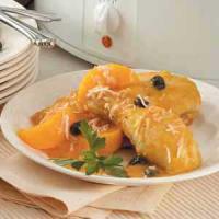 Curried Chicken with Peaches image