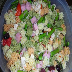Meaty Asparagus Pasta Salad With Meat_image