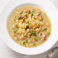 Lentil Soup With Peas and Ham_image
