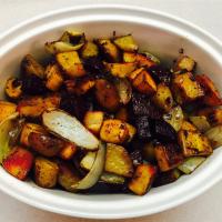 Roasted Pumpkin with Root Vegetables and Broccoli_image