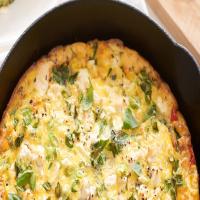 The Easiest Cheese and Vegetable Frittata_image