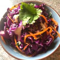 Asian Inspired Purple Cabbage Slaw_image
