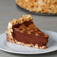 Chocolate Peanut Butter Popcorn Pie Recipe by Tasty_image