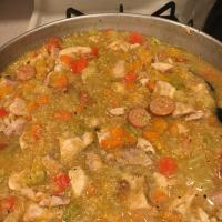 Stovetop Butternut Squash and Chicken Stew with Quinoa image