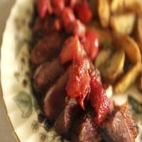 Duck Breast with Three Red Fruits_image