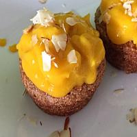 No-Egg Mango Cupcakes_image