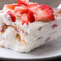 3-ingredient Strawberry Icebox Cake Recipe by Tasty_image