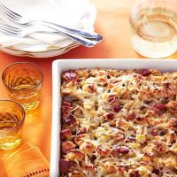 Herb and Apple Stuffing Bread Pudding_image