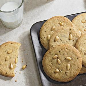 Rosemary and Pine Nut Cookies - Recipe - FineCooking_image