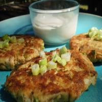 Salmon Cakes With Ginger-Sesame Sauce image