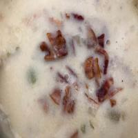 Cauliflower Bacon Prosciutto Cheese Soup_image