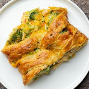 Cheesy Chicken And Broccoli Braid Recipe by Tasty_image