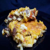 Spicy Macaroni and Cheese Casserole image