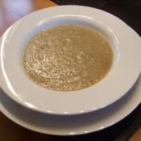 Artichoke and mushroom soup image