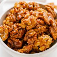 Healthier Maple Candied Walnuts_image