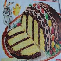 EASTER EGG 4 layer CAKE....1953. .from a box mix_image