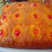 Peachy Pineapple Upside-Down Cake image