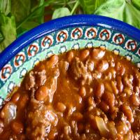Barbecued Beefy Beans image
