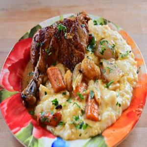 Wine-Braised Chicken with Apricots_image