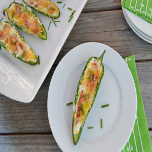 Cheesy Bacon and Chive Jalapeño Peppers_image