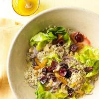 Honey soaked quinoa salad with craisins and cashew image