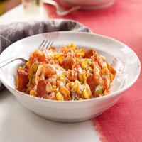 Make-Ahead Cheesy Shrimp & Rice image