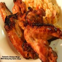 Fantastic Chicken Wings With Honey-Soy Garlic Glaze_image