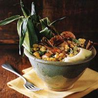 Shrimp and Corn with Basil image